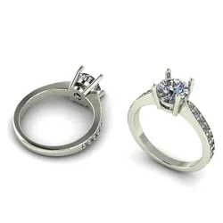 864 Ring 3D Print Model in Rings 558701