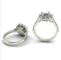 869 Ring 3D Print Model in Rings 558712