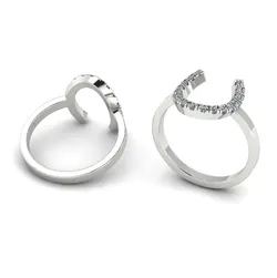 883 Ring 3D Print Model in Rings 558753