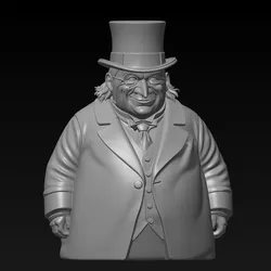 Characters & Creatures STL Descărcare - cartoon character penguin bust - BiLeN MeSH SToRe