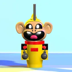 Characters & Creatures STL Descărcare - Milkshake Nikko Bombs 3D Model STL,3mf Fanart - FnFLab