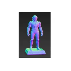 Characters & Creatures STL Descărcare - Sci-Fi Soldier "Ready to Print" Edition | Detailed Figure - Anıl GÖKTAŞ