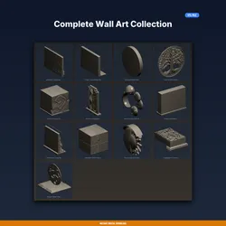 Complete Wall Art Collection - 13-Model 3D Printable Bundle