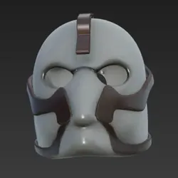 Cosplay STL indir - Oni Mask 3D Model Japanese Demon Cosplay - Anıl GÖKTAŞ