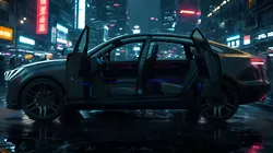 EV SUV black