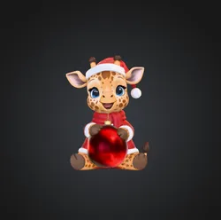 Festive Giraffe