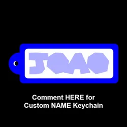 Free Personal Accessories STL Download - Joao- keychainby XP3Design