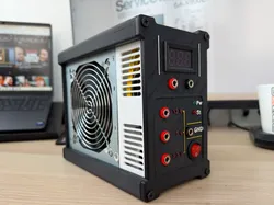 Fuente de alimentación ATX de una fuente de PC antigua 450V  - Modelo de impresión 3D gratuito