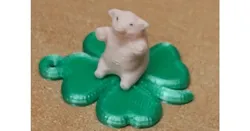 Happy New Year Pig Keychain / Decoration