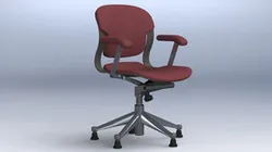 Herman Miller Equa armchair with glides option