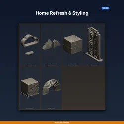 Home Refresh & Styling - 6-Model 3D Printable Bundle