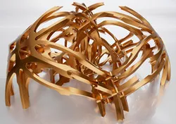 Interrupted weave sculpture
