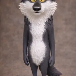 Le loup mal