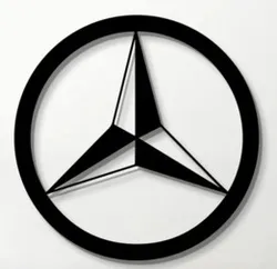 Mercedes Logo Silhouette
