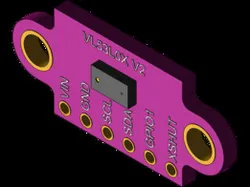 Module VL53L0X TOF distance measurement