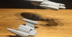 NCC-74959 Voyager (alternative Warp-Version) - No Support Cut