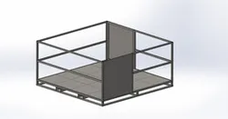 Platform for forklifte (for truck load)