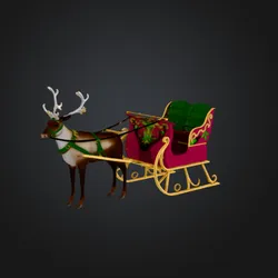 Reindeer Sleigh