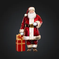 Santa Clause Figurine