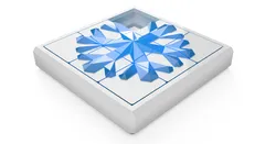 Snowflake Sliding Puzzle