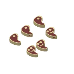 Steak Fidget/Keychain Bundle!