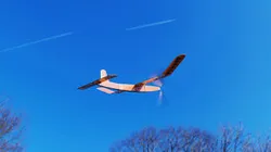 The rubber-engined aircraft model "Winter Prize" 1966.