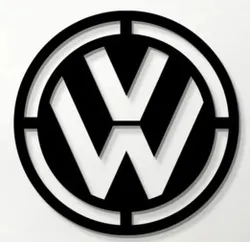 Volkswagen Logo Silhouette