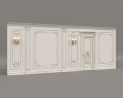 Wall Molding in Classic French style 49