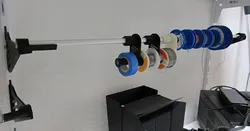 Wall shelf (cable) spool holder (for Element System CLASSIC shelves)