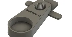 Water level for "donut" humidifier