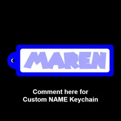 مجاني Personal Accessories STL تنزيل - Maren- keychain - XP3Design