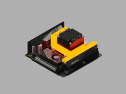 Aorus X570 i Motherboard asembly