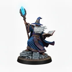 D&D Miniature: Wizard