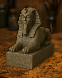 Egyptian Sphinx Statue