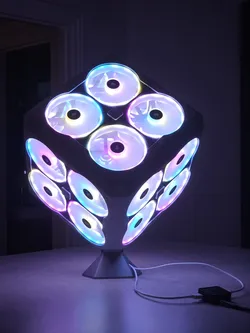 Fan cube
