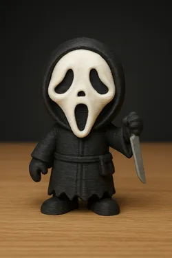 Figurine Scream avec couteau / Scream figure with knife