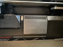 Filterbox for the Qidi Plus 4 with room for HEPA filter