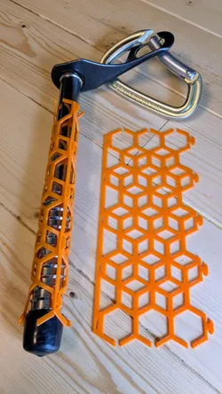 Flexible Mesh / Sheath Designed for Ice Screws