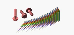 Hundreds of Metric Hex Flange Bolt Screws M1 up to M64