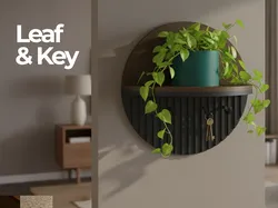 Leaf & Key - Wall Key Holder