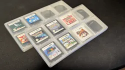 Nintendo Catridge Case Holder Sheet