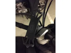 Phone holder motorcycle handlebar mount