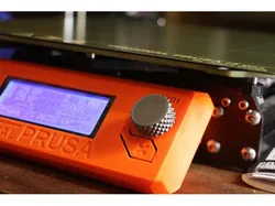 Prusa display control knob (knurled surface)