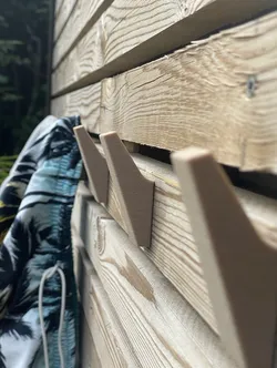 Scandinavian design wall hook - hidden screws
