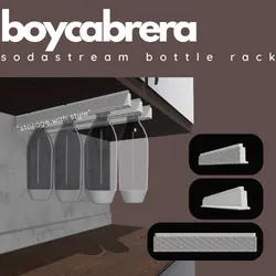 Soda Stream Undermount Bottle Rack