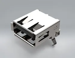 USB Connector Type A female PCB mount