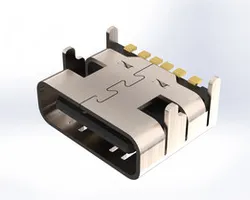 USB Connector Type C female 6pin