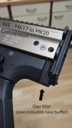WE - SCAR H GBB to MK20 GBB - Airsoft Conversion Parts - Free Download
