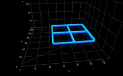 #1 Parametric Fullcontrol gridfinity baseplates (Extremely light)