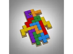 Adelie penguin pentomino puzzle
